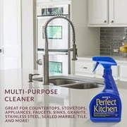 Hopes Perfect Kitchen Cleaner, All Purpose Cleaning Spray, No Residue Degreaser for Stovetops, Countertops, Sinks, Safe for Home Use, 32 Ounce, 1 Pack