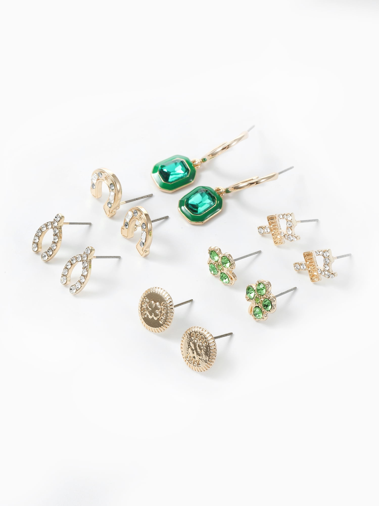 Packed Party Lucky Earring Set, 6 Pairs