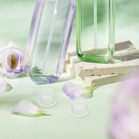 CHICHUMID 100Ud Plástica Transparente Reutilizable Para Frascos Con Rosca Antipolvo Para Conservas
