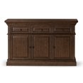 thumbnail image 3 of Maven Lane Theo Buffet Traditionnel en Bois Finition Brun Vieilli, 3 of 8