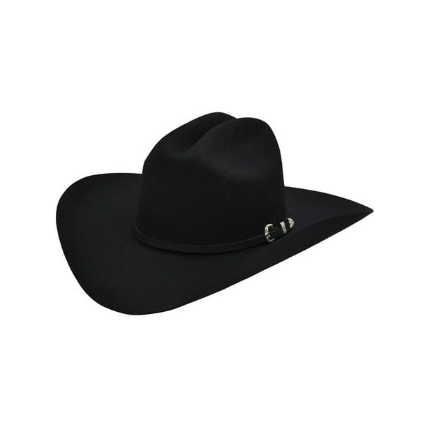 Alamo - Alamo Cowboy Hat Wool Cattleman Plano Synthetic Black 24030 ...