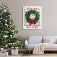 thumbnail image 2 of Stupell Industries All Is Calm Christmas Song Graphic Art Gallery Wrapped Canvas Print Wall Art, Design by Lettered and Lined, 2 of 7