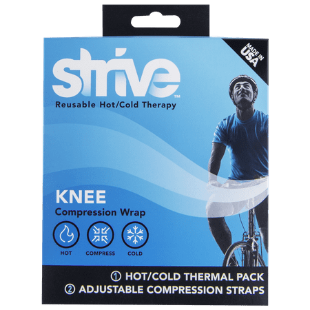 Strive® Hot and Cold Therapy Compress, Muscle Recovery and Joint Pain Relief for Knee - Unisex