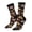 3 Black, variant on Rose Flower Bear Print Adult Socks for Men & Women,Calf Socks, Ankle Socks,Boots Socks,Breathable Casual Sock,Unisex Crew Socks