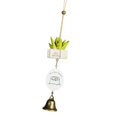 thumbnail image 4 of Campana Colgante de Latón CUTICAT Windchime Suculentas Feng Shui Simbolismo de Buena, 4 of 5