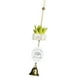 thumbnail image 4 of Campana de Windchime con Ornamento Suculentas Feng Shui Simbolismo de Soledad Campana colgante de latón, 4 of 5