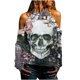 thumbnail image 1 of Blusa de manga larga con hombros descubiertos y estampado informal a la moda para mujer de Halloween, sudadera, sudaderas sin capucha Pompotops  FGAJ19312, 1 of 5