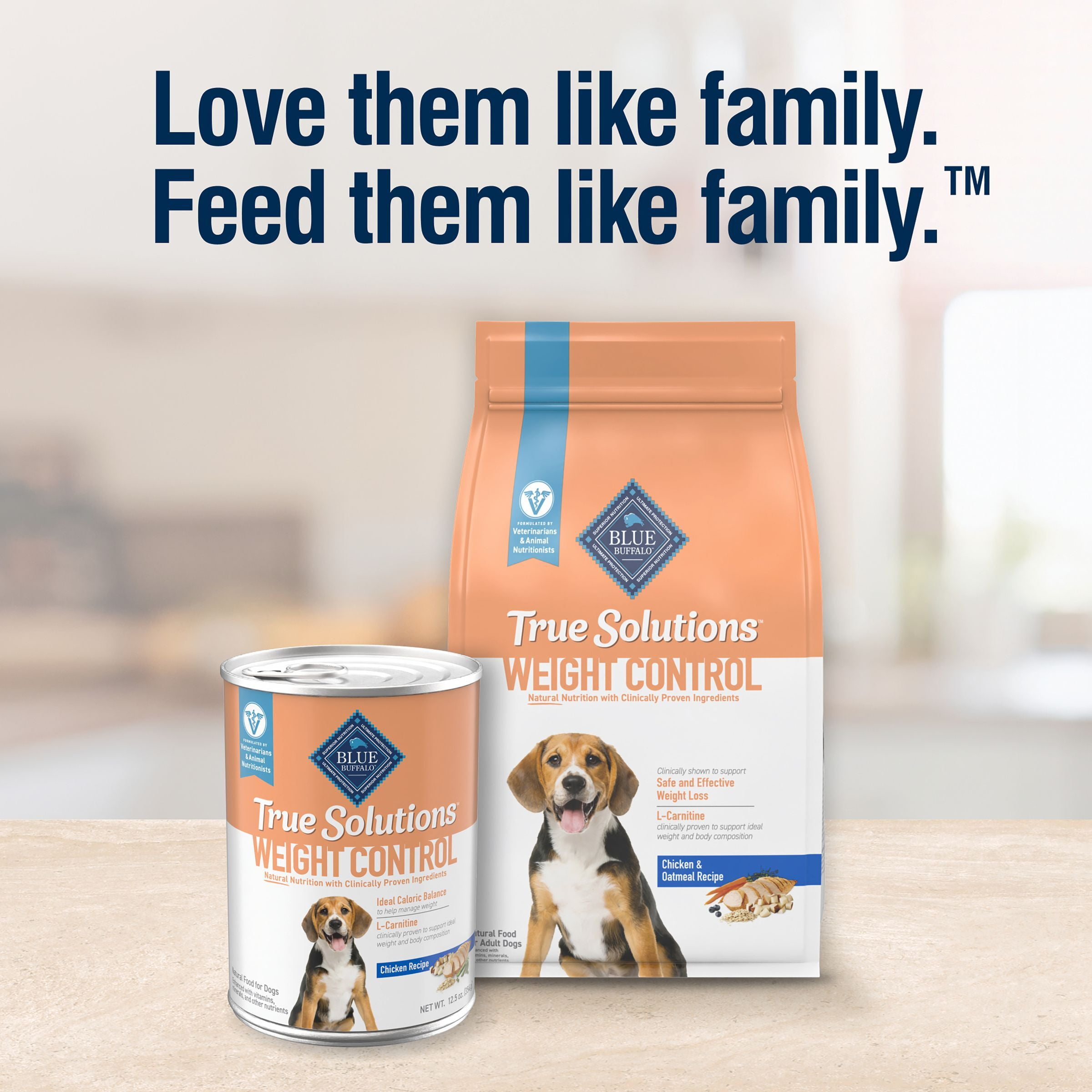 Blue Buffalo True Solutions Weight Control Natural Dry Dog Food, Chicken, 20-lb. Bag