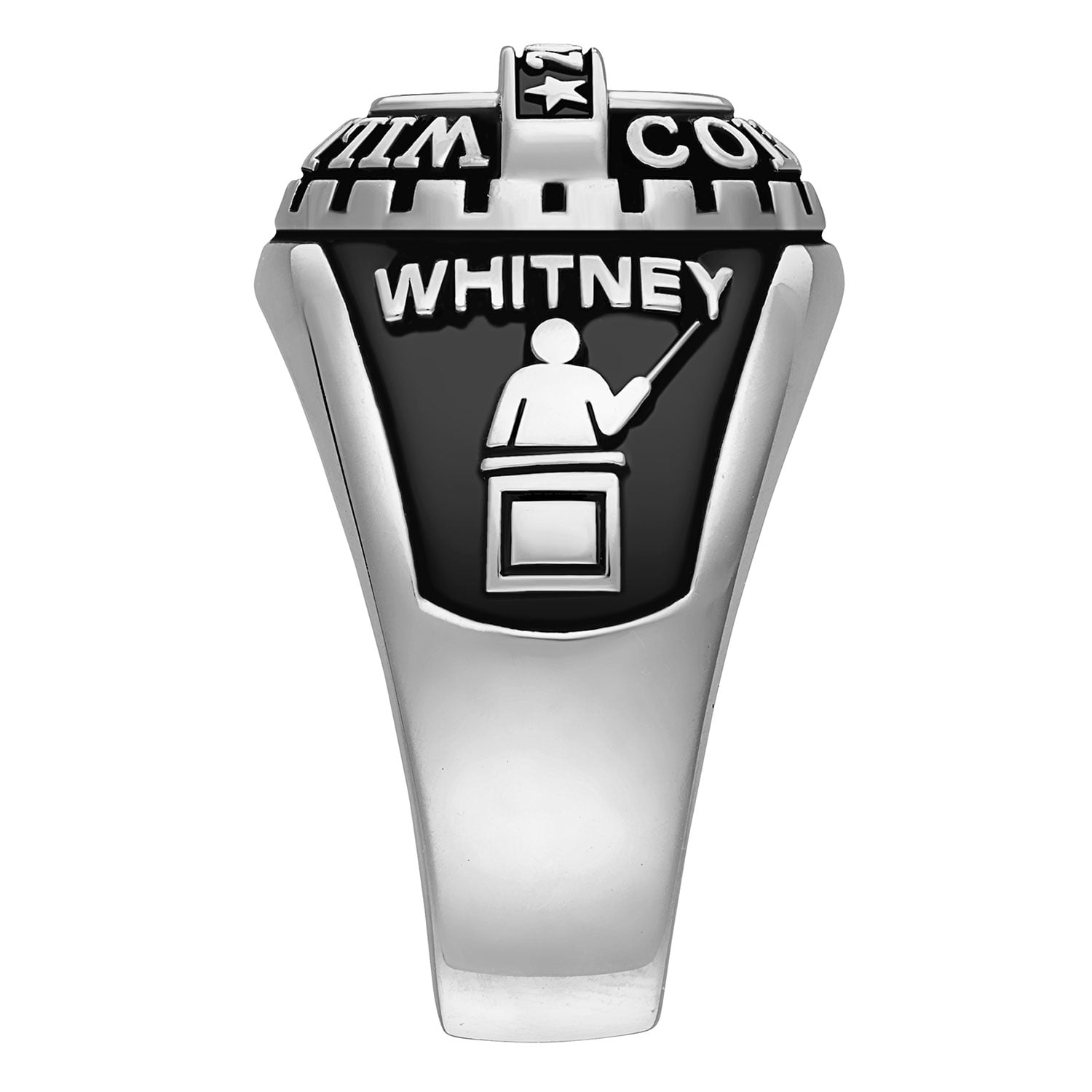 Order Now for 2025 Graduation, Freestyle Women's Birthstone Class Ring, Personalized, High School or College Graduation