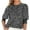 Black, variant on IROINNID Womens Oversize Loose Top Comfy Printed Round Neck Loose Chiffon Top Under $10