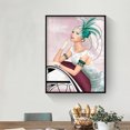 thumbnail image 1 of Cuadros Decorativos Noble Lady Diamond Drawing 5D Taladro redondo completo Pintura de diamantes de imitación (X360) Ehuebsd embutido en tela, 1 of 1