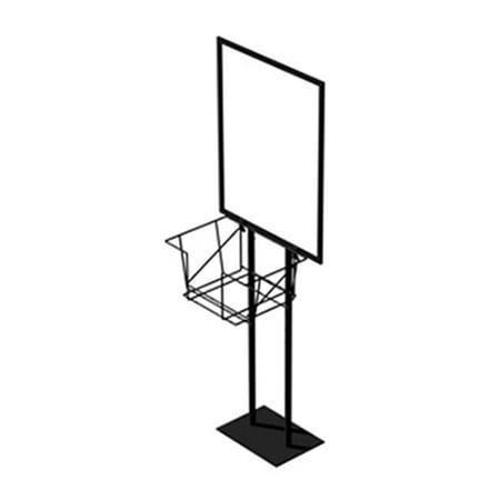 Sam Pievac 6002 589 Freestanding Black Greeter Sign Holder