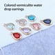 thumbnail image 5 of Jumpingount Pendientes colgantes para niña, pendientes, colgantes, decoración de adorno delicado brillante, joyería hecha a mano Ropa, zapatos y accesorios Miscelánea lago azul Jumpingount AP015717-01, 5 of 6