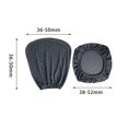 thumbnail image 1 of Split Office Chair Cover Waterproof Universal Washable Protective Seat Cover Removable dark grey, 1 of 9