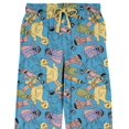 thumbnail image 2 of Sesame Street AOP Pastel Character Art Men's Blue Sleep Pajama Pants-Medium, 2 of 2