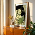 thumbnail image 2 of Funny cartoon of an old opposum-reading a book - Illustration Whimsical Animal Night Sky Woodland Fantasy Oak Framed Wall Art Print 5 x 7 inches, 2 of 59