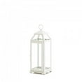 thumbnail image 1 of Gallery of Light 10018645 Open Top Lantern - Country White, Medium, 1 of 2