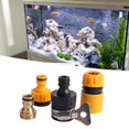 thumbnail image 1 of Water Changer Faucet Adapter, Durable Easy Installation Professional Standard 4pcs Water Changer Faucet Connectors  For Water Changer Replacement Parts, 1 of 8