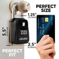 thumbnail image 2 of Lion Locks 1500 Caja De Seguridad Para Almacenamiento De Llaves, Configura Tu Propio Código De Bloqueo, Soporte Portátil Para Llaves, A Prueba De Herrumbre, Seguro Para Llaves Al Aire Libre, Caja Fuer, 2 of 9