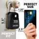thumbnail image 2 of Lion Locks 1500 Caja De Seguridad Para Almacenamiento De Llaves, Configura Tu Propio Código De Bloqueo, Soporte Portátil Para Llaves, A Prueba De Herrumbre, Seguro Para Llaves Al Aire Libre, Caja Fuer, 2 of 9