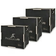 thumbnail image 2 of ProsourceFit 3-in-1 Wood Plyometric Jump Box for Cross-Training Agility, 2 of 8