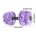 thumbnail image 7 of Aquatic Exercise Dumbbells, 2PCS Aqua Fitness Barbells, High-Density EVA-Foam Dumbbell Set, Pool Weights Dumbbells Set for Water Aerobics Weight Loss, Pool Fitness, Water Exercise, 7 of 7