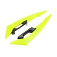 thumbnail image 2 of DYNWAVECA 2x Motorcycle Side Winglets Front Side Spoiler Easy to Install Garage Replaces Lightweight Maintenance Modification Accessory yellow, 2 of 9