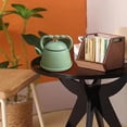 thumbnail image 1 of Tetera en miniatura Perfecl decoración del hogar juguete de aleación verde 1:1, 1 of 8