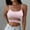 Pink, variant on Tittly Womens Tank Tops Vest for Women Womens Fishnet Bra Back Hollow Wrapped Chest Small Vest Vest Sleeveless Tops for Women Camisole Tops for Women Black One Size