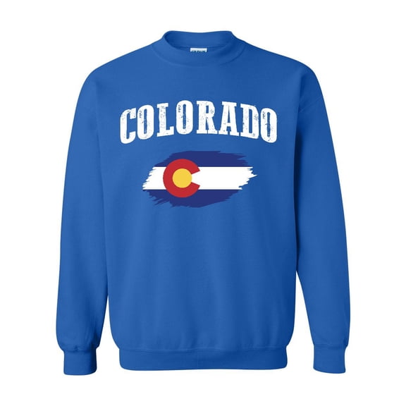 IWPF - Mens Sweatshirts and Hoodies - Colorado Flag