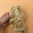 thumbnail image 4 of DEEPCRAFF short claw clip ponytail extension Claw Clip Extension Golden 1Pack, 4 of 6
