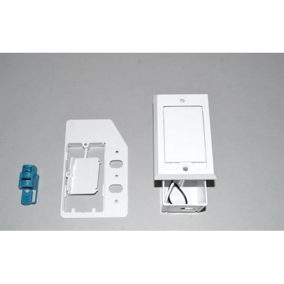 Central Vacuum White Small Door 110V Super Inlet Valve # 791760W, 791790W