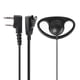 thumbnail image 1 of Auricular de walkie-talkie Auricular en forma de D de 2 pines Auricular PTT Mic Earhook Auricular para radio bidireccional Baofeng Hugtrwg Para estrenar, 1 of 9