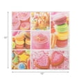 thumbnail image 3 of 20 Pack Luncheon 3 Ply Napkin Desserts - Set of 6, 3 of 4