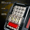 thumbnail image 2 of Xprite Destroyer Series Red LED Taillights For 2007 - 2018 Jeep Wrangler JK, 2 of 7