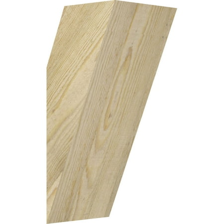 

6 W x 6 D x 14 H Traditional Rough Sawn Knee Brace Douglas Fir