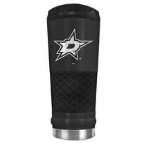 Black Dallas Stars Stealth Matte 24oz Tumbler