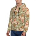 thumbnail image 3 of Wukai Colorful Paisley Print Men Hoodies Fleece Sweatshirts Long Sleeve Sweaters Pullover Fall Outfits Winter Clothes-X-Large, 3 of 7