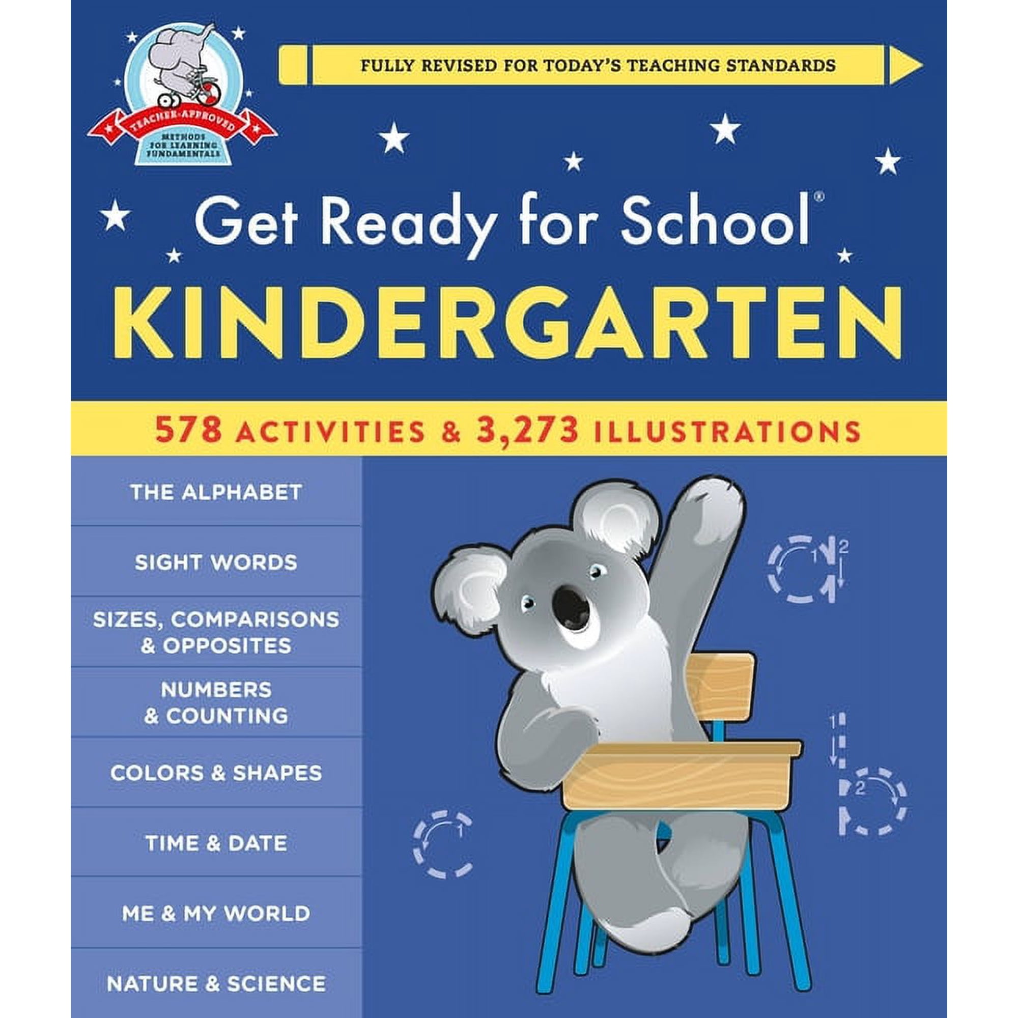 GET READY FOR SCHOOL KINDERGARTEN (Hard Cover) REVISED