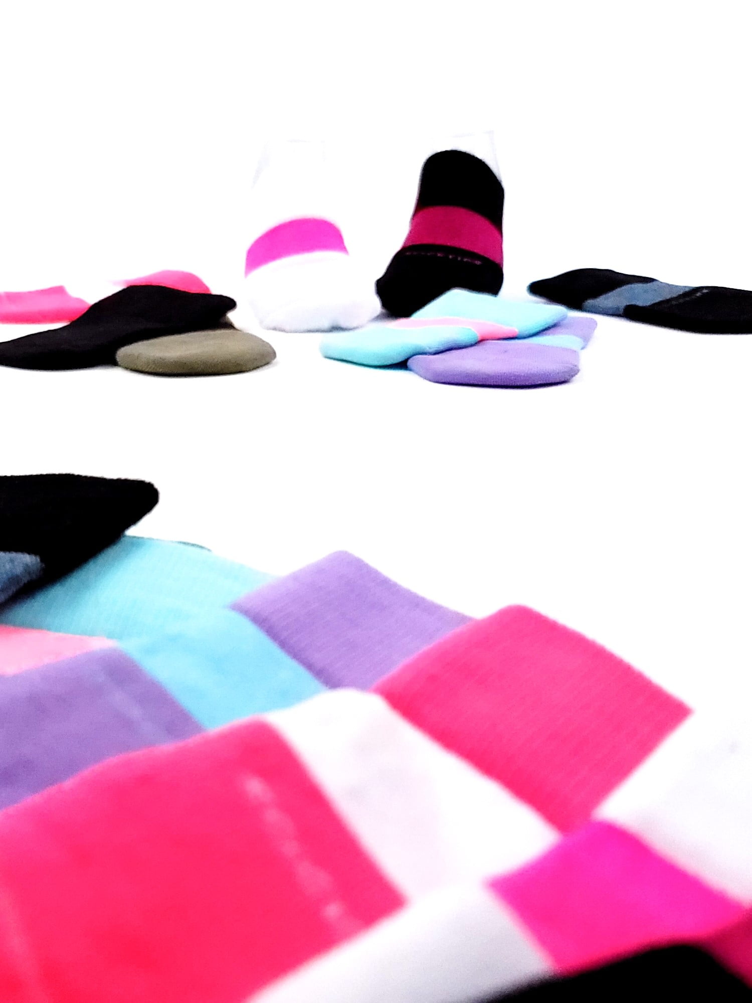 SockTips Women's and Men's Ultimate Half Sock, 2 Pack