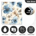 thumbnail image 3 of Dishwasher Sticker Dishwasher Cover Magnet Refrigerator Home Decorative Art Kitchen Panel Decal Blue Watercolor Flowers 23x26 Inch, 3 of 6