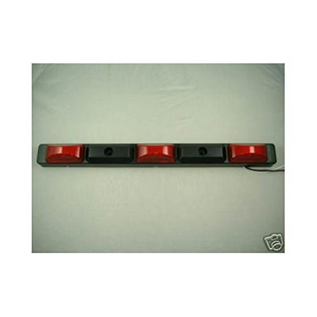 Command Truck - Red LED ID Bar / Truck Bus RV Trailer Marker Clearance Light By Command Electronics Ship from US