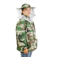 thumbnail image 3 of Los apicultores de poliéster chaqueta velo sombrero equipo de protección kusrkot Chaqueta de apicultura profesional, 3 of 8