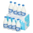 thumbnail image 3 of Juego de 8 botellas de leche para casa de muñecas BuyWeek, 3 of 14