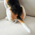 thumbnail image 4 of Huge Standing Giraffe Dog Cat Horse Sika Deer Tiger Toys Cute Animal Soft Simulation Doll Birthday Gift Kids Toy Bedroom Decor, 4 of 5