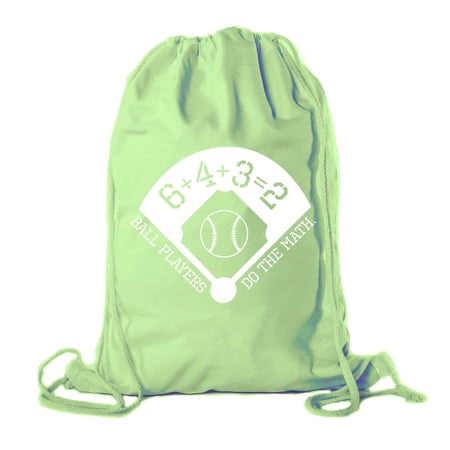 Baseball Party Bags | Baseball Cotton Drawstring Cinch Backpacks for Team events Birthdays and more!