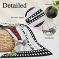 thumbnail image 2 of Farmhouse Rooster Pillow Covers, Linen Long Throw Pillow Case, Rustic Red Barn Windmill Sunflowers Holiday Pillow Protector Decorative Cushion Cover for Living Room/Bedroom 24" x 36", 2 of 8