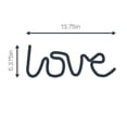 thumbnail image 4 of LOVE Lampe Murale LED Néon - Rose, 4 of 4
