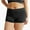 Black, variant on Rezuofi 2 Pcs Women's Boyshort Underwear Full Coverage Seamless Panties Soft Stretch Briefs,Women's Seamless Underwear Plus Size