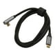 thumbnail image 3 of Cable USB C a USB C de 90 grados 100W USB3.1 Gen2 10Gbps 4K 60Hz Cable de datos de ángulo recto tipo C a tipo C para Steam Deck 300cm / 118.1in, 3 of 5